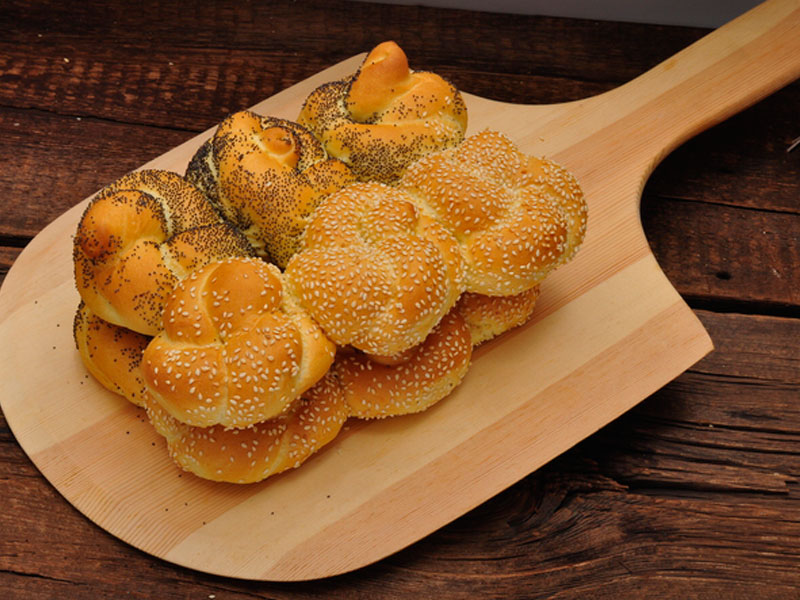 039 Special Seeded Knot Rolls (1dz/poly) Breadworks Pittsburgh