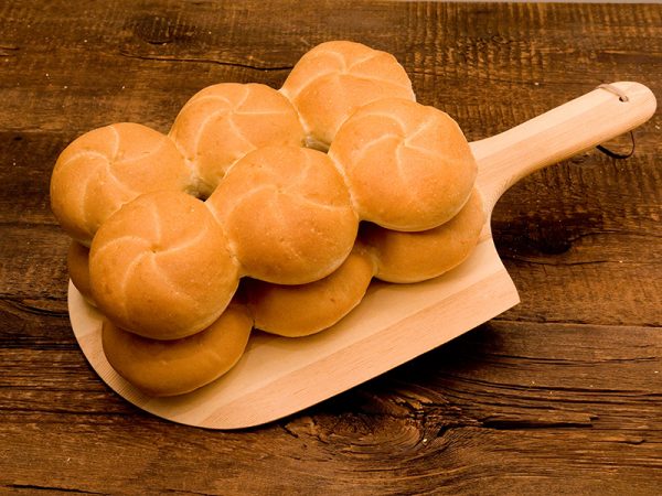 #029 Kaiser Rolls Plain (1dz/poly)