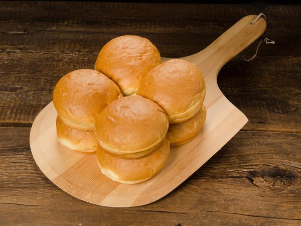 #027 Bulkie Burger Bun (8/poly)